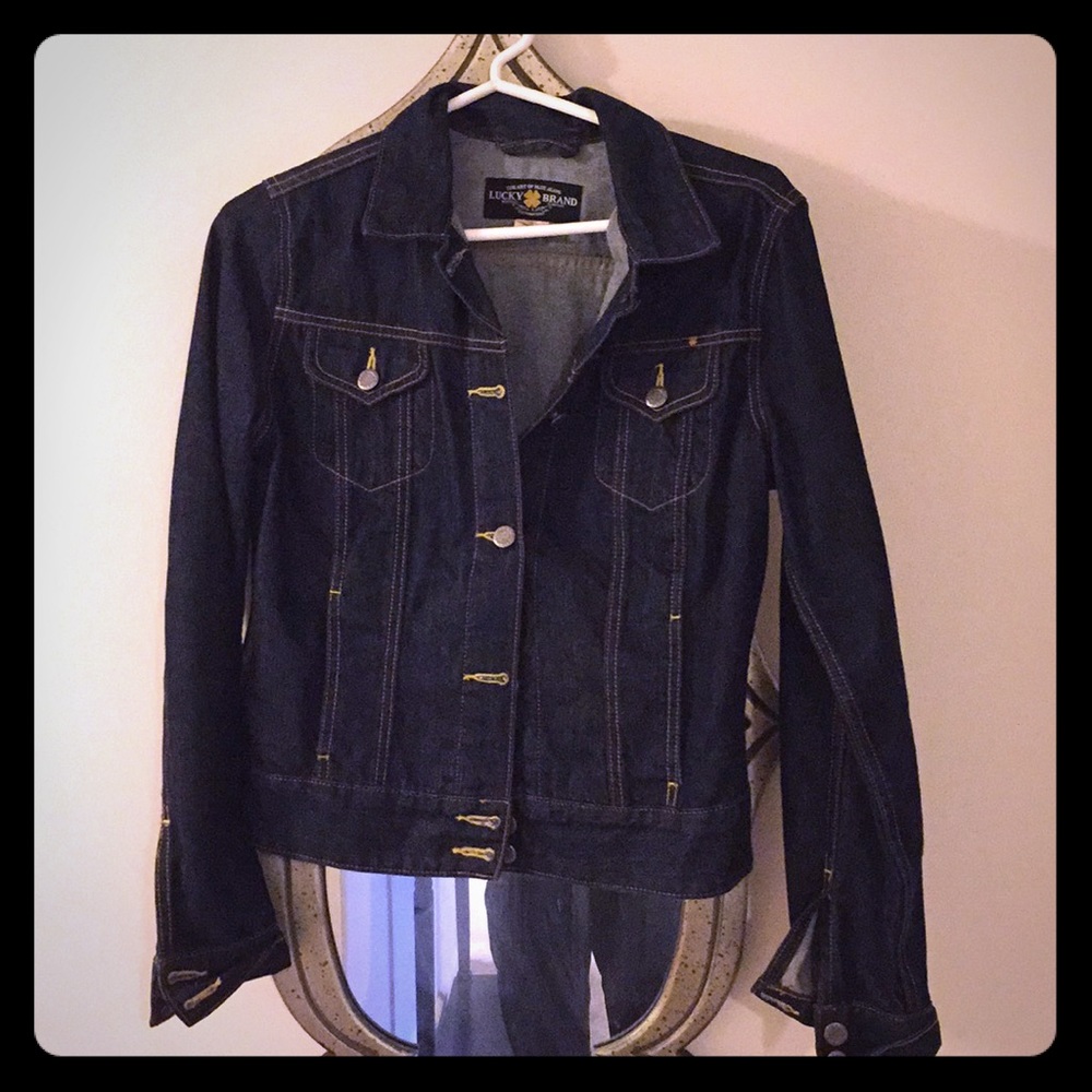 Lucky brand denim blue Jean jacket, small